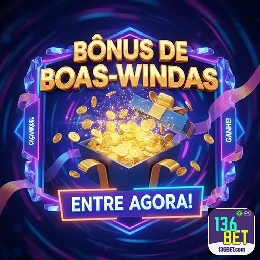 Imagem de bônus de boas-vindas para casino na 136bet
