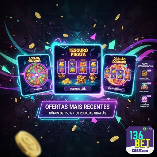 Imagem promocional do 136bet com opções de apostas esportivas e jogos, destacando o site 136bet para apostas online.